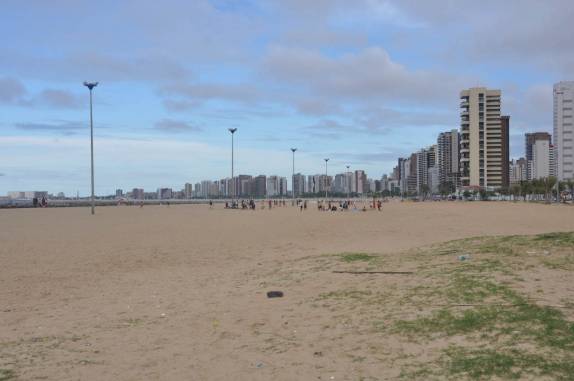 Praia de Iracema, em Fortaleza - CE